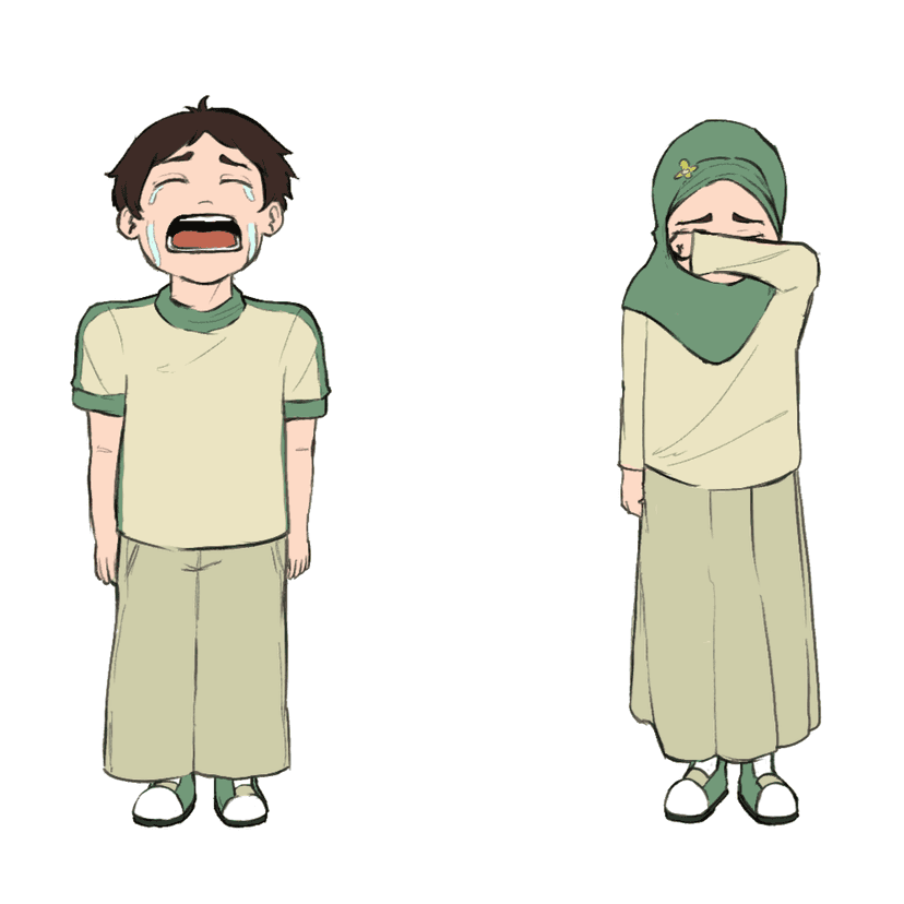 Gambar emosi Sedih